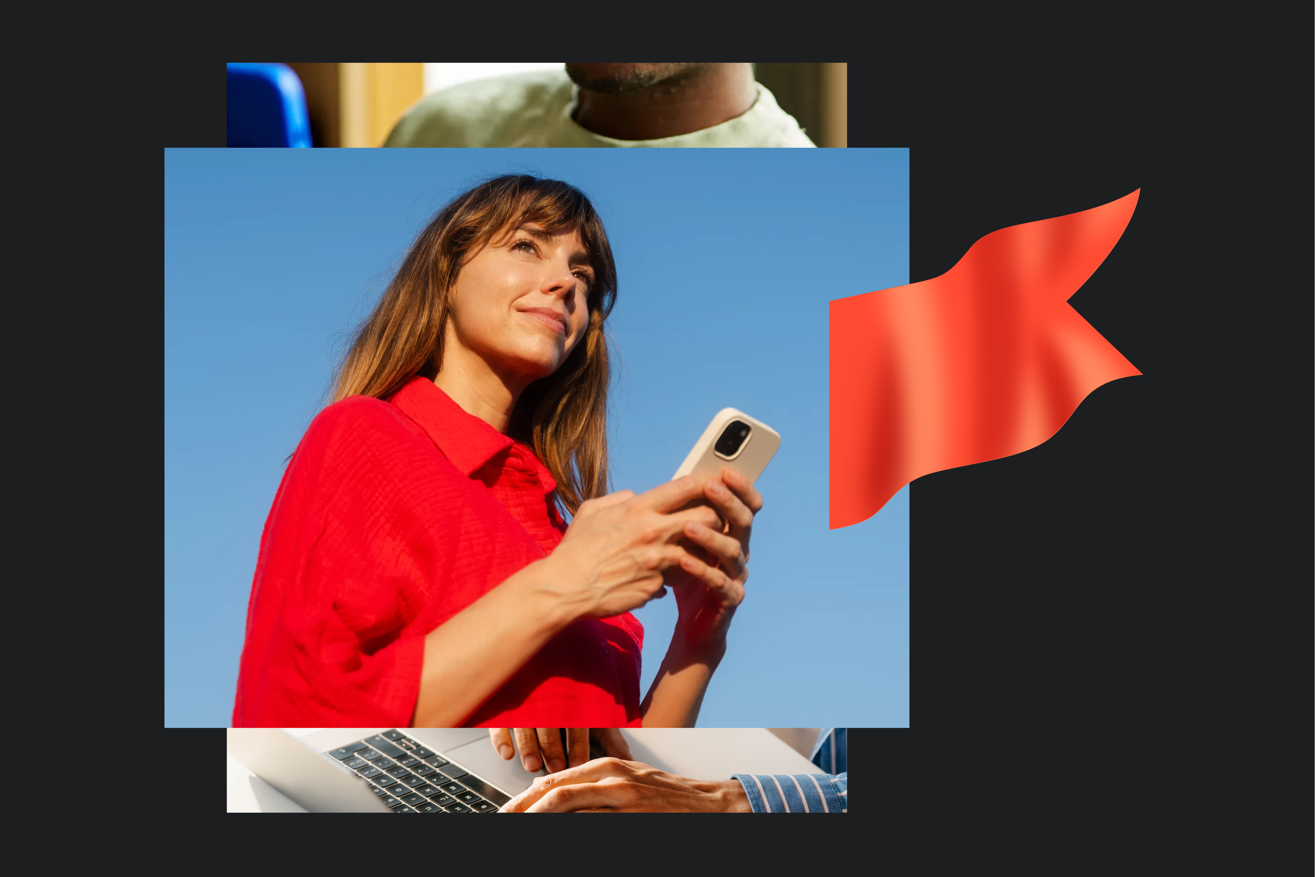 BFCM Readiness Exchange graphic with a hand holding a smartphone beside promotional offer imagery.