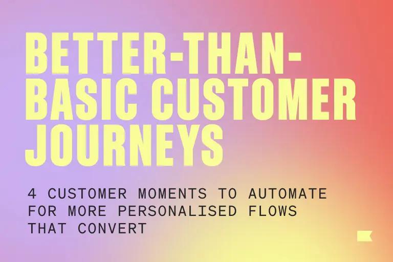 Customer lifecycle management & dynamic segmentation - Klaviyo UK