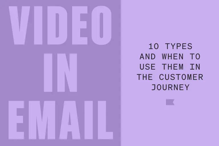 How to use video in email marketing - Klaviyo UK