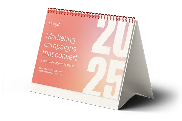 Marketing campaign calendar 2025