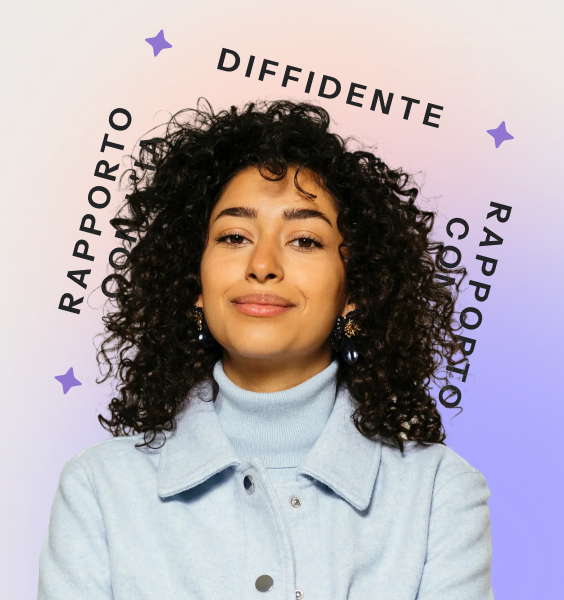 foto in primo piano che rappresenta il personaggio dello scettico nei confronti dell'IA