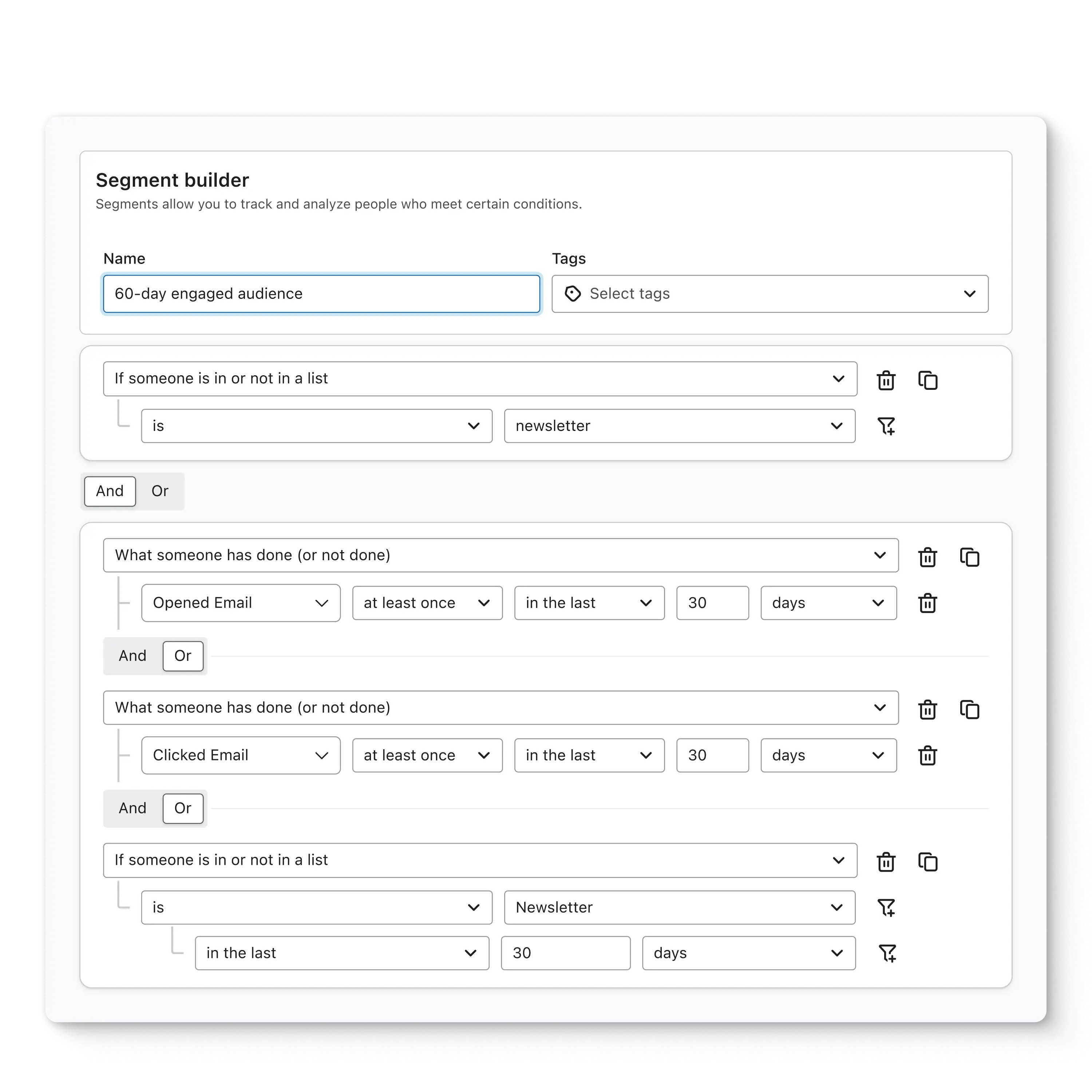 Klaviyo settings for adding marketing consent to checkout. Checkboxes for email (optionally preselected) and SMS.