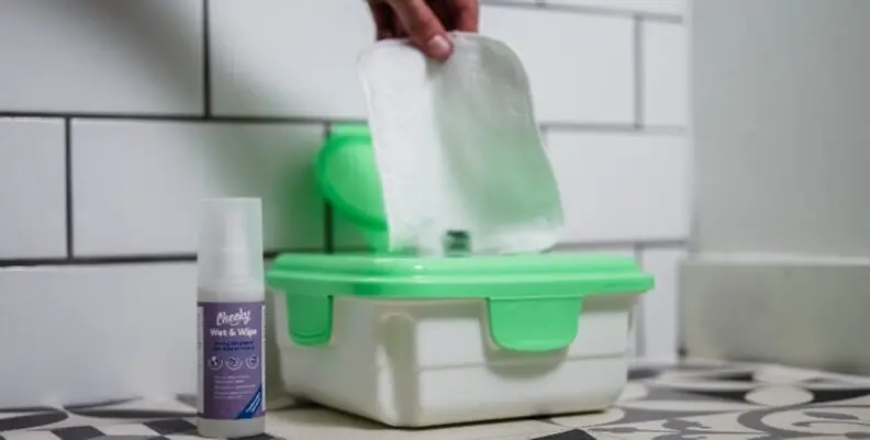 Die umweltfreundliche Marke Cheeky Wipes erreicht eine 10-mal höhere Bestellrate als der Durchschnitt