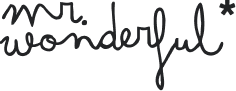 Logo de la marca mr. wonderful