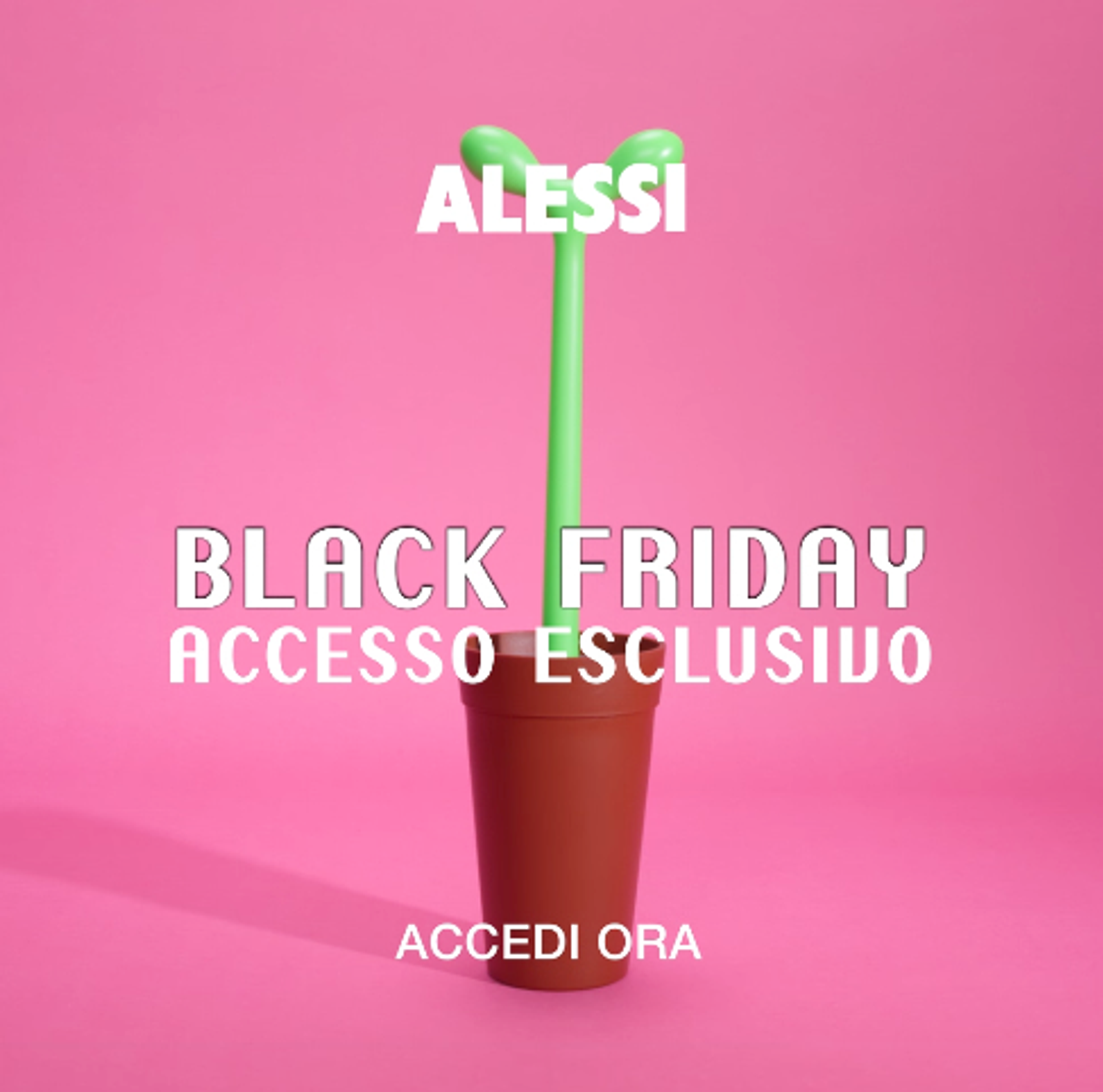 Esempio di campagna Black Friday Alessi