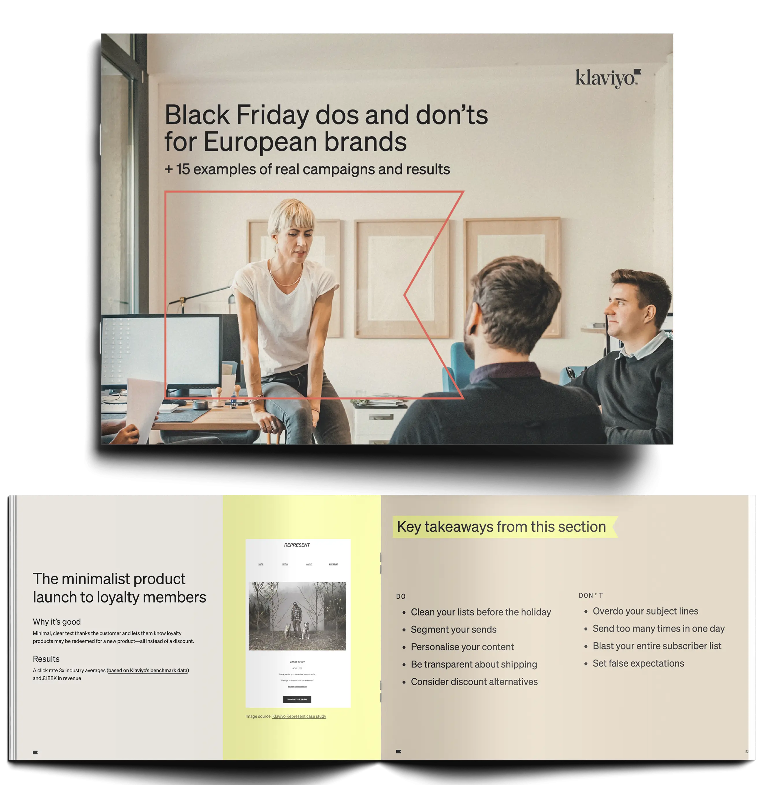 Black Friday marketing campaign examples from European brands
