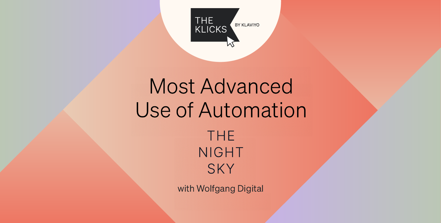 The Night Sky increases repeat purchases by 40% and drives 67x ROI with automation