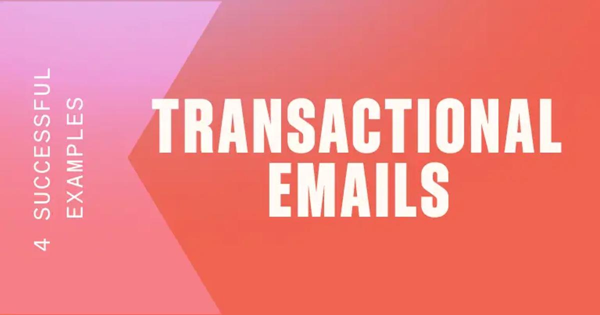 Sample Email Transction 4 Successful Transactional Email Examples - Klaviyo
