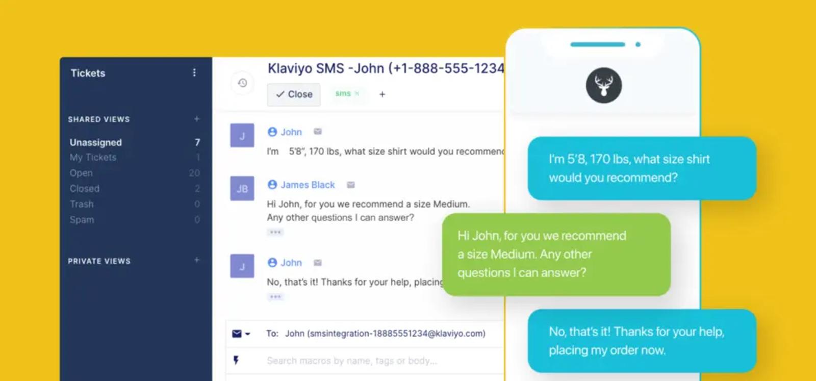 Klaviyo SMS