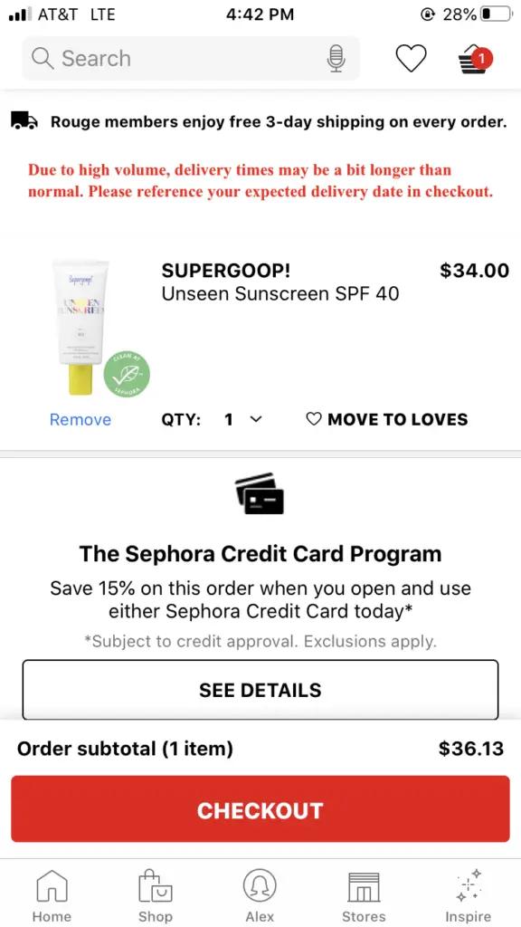 Image shows an example of how to communicate shipping delays during coronavirus. 