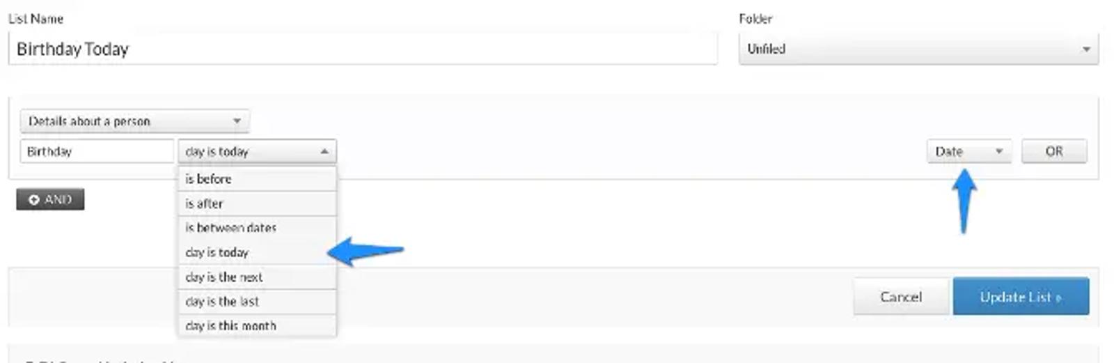 Birthday email flow set up for personalization in Klaviyo