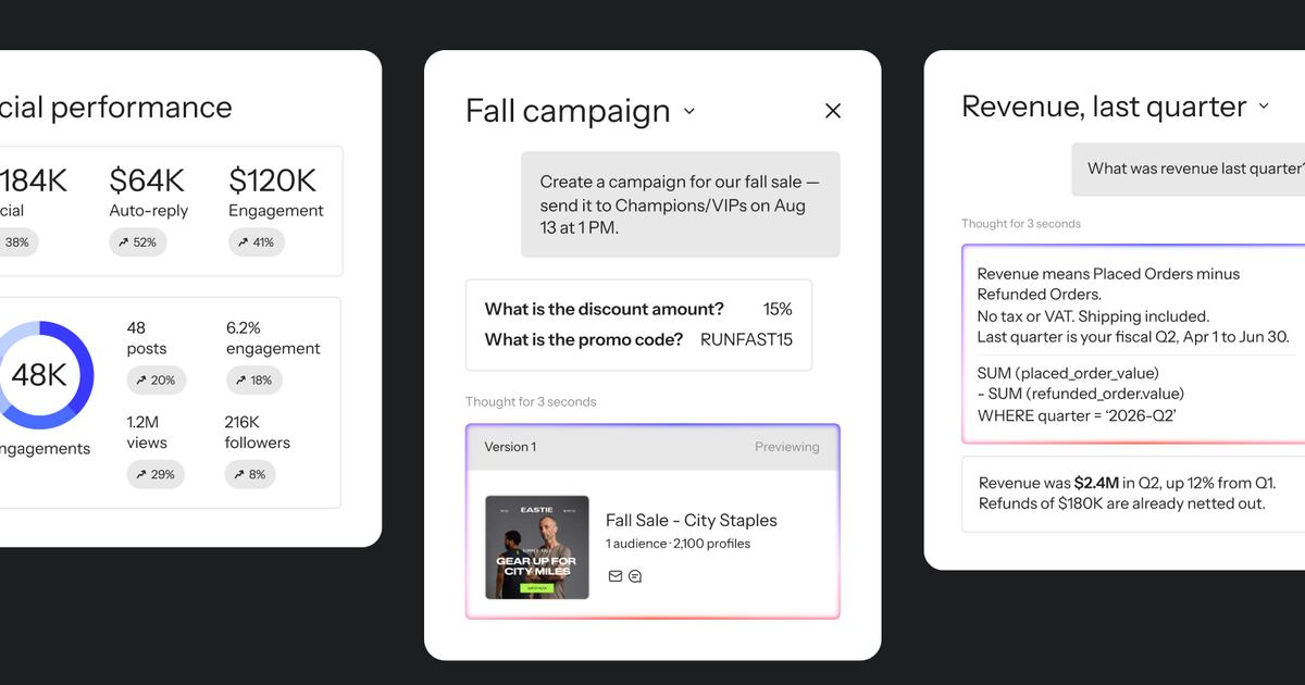 4 New Ways to Use Klaviyo Data With Composer and Customer Agent