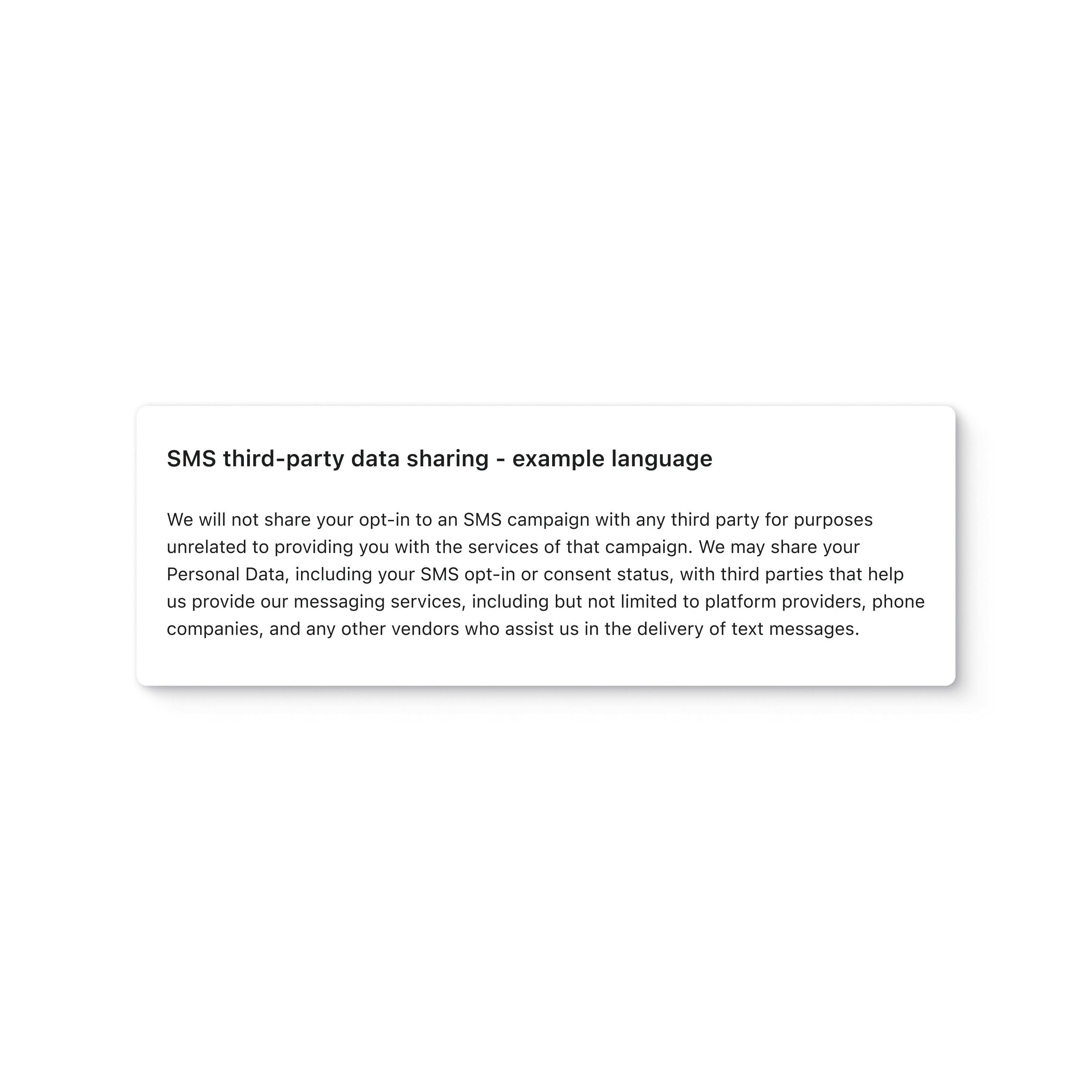 Create and publish your Privacy Policy