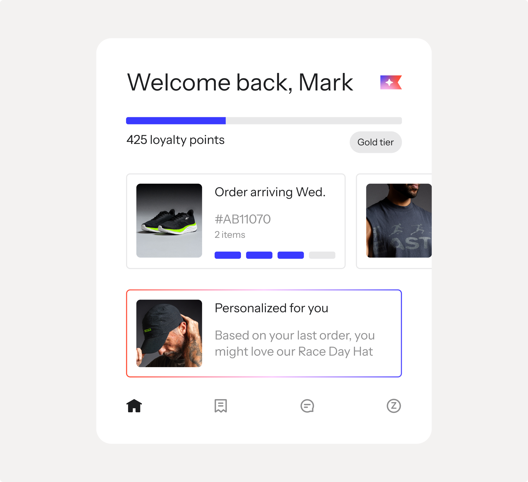 A UI panel for "Customer Agent voice and tone" with options Neutral, Professional, Friendly, Clever, and a selected "Custom" option describing confident, warm, and concise responses.
