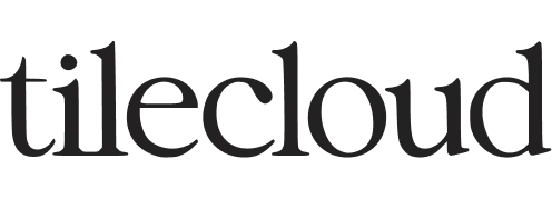 Tilecloud logo in black text.