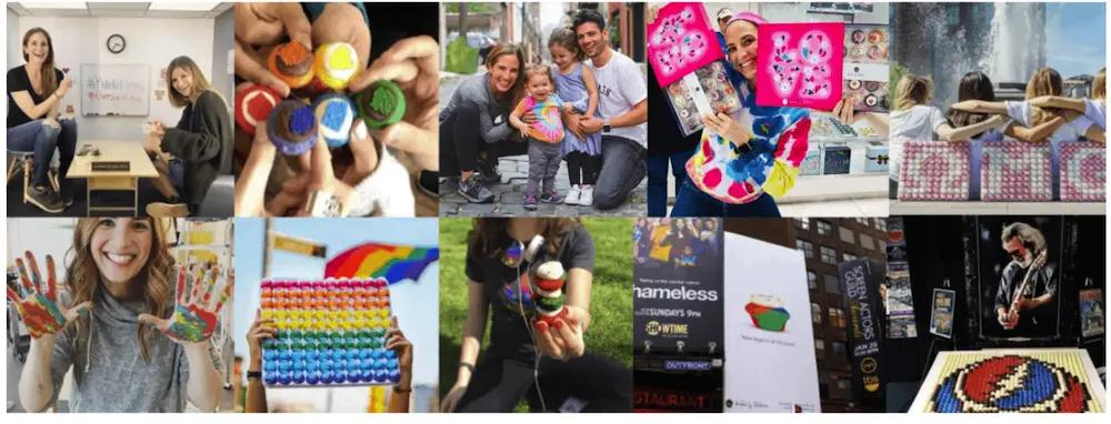 brand storytelling example from baked by melissa