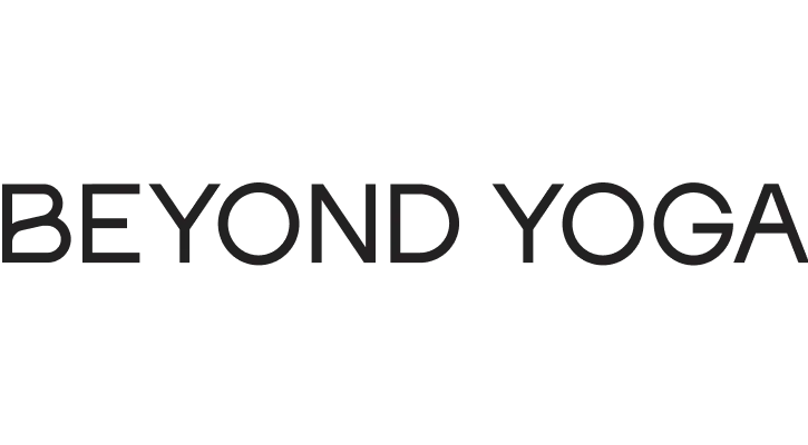 Beyond Yoga logo in charcoal text.