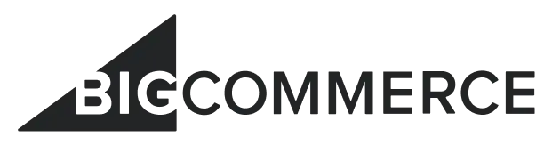 BigCommerce logo with a stylised triangle design.