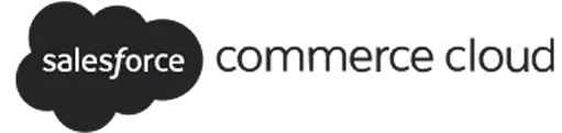 Salesforce Commerce Cloud logo.
