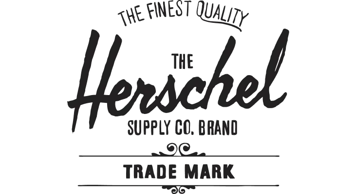 Herschel Supply Co. logo with text: "The Finest Quality, The Herschel Supply Co. Brand, Trade Mark.