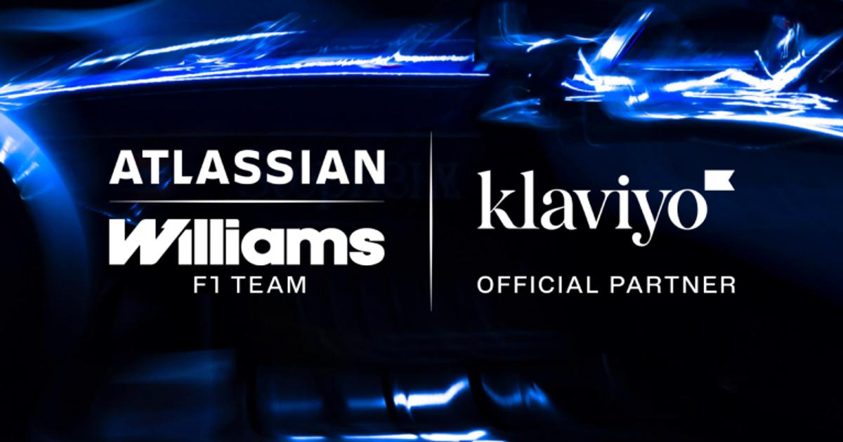 Klaviyo Is Atlassian Williams F1 Team’s Official B2C CRM Partner