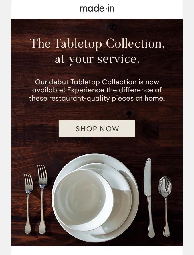 Image shows an email from Made In that combines headline, image, and CTA into one clickable image.