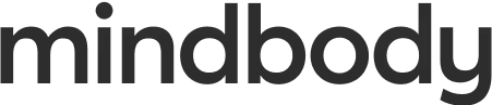 Mindbody logo in black lowercase letters.