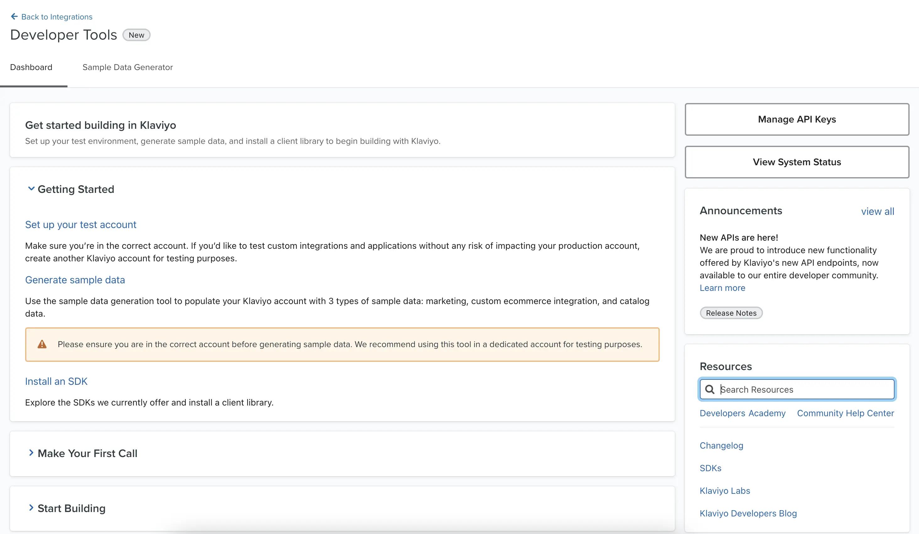 Developer Tools Screenshot