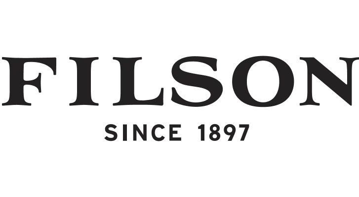 Filson logo with text "FILSON Since 1897" in charcoal color.