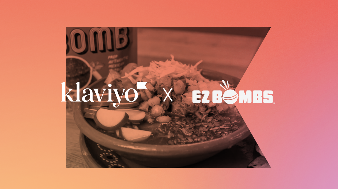Three EZ Bombs meal kits (Pozole, Tinga, Birria) with seasoning bombs and fresh ingredients like lime and chiles on a pink background.