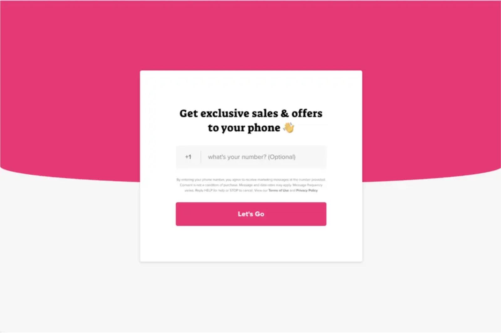 Screenshot of an email signup form on the Mixtiles website.