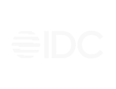 IDC logo with a stylized globe icon.