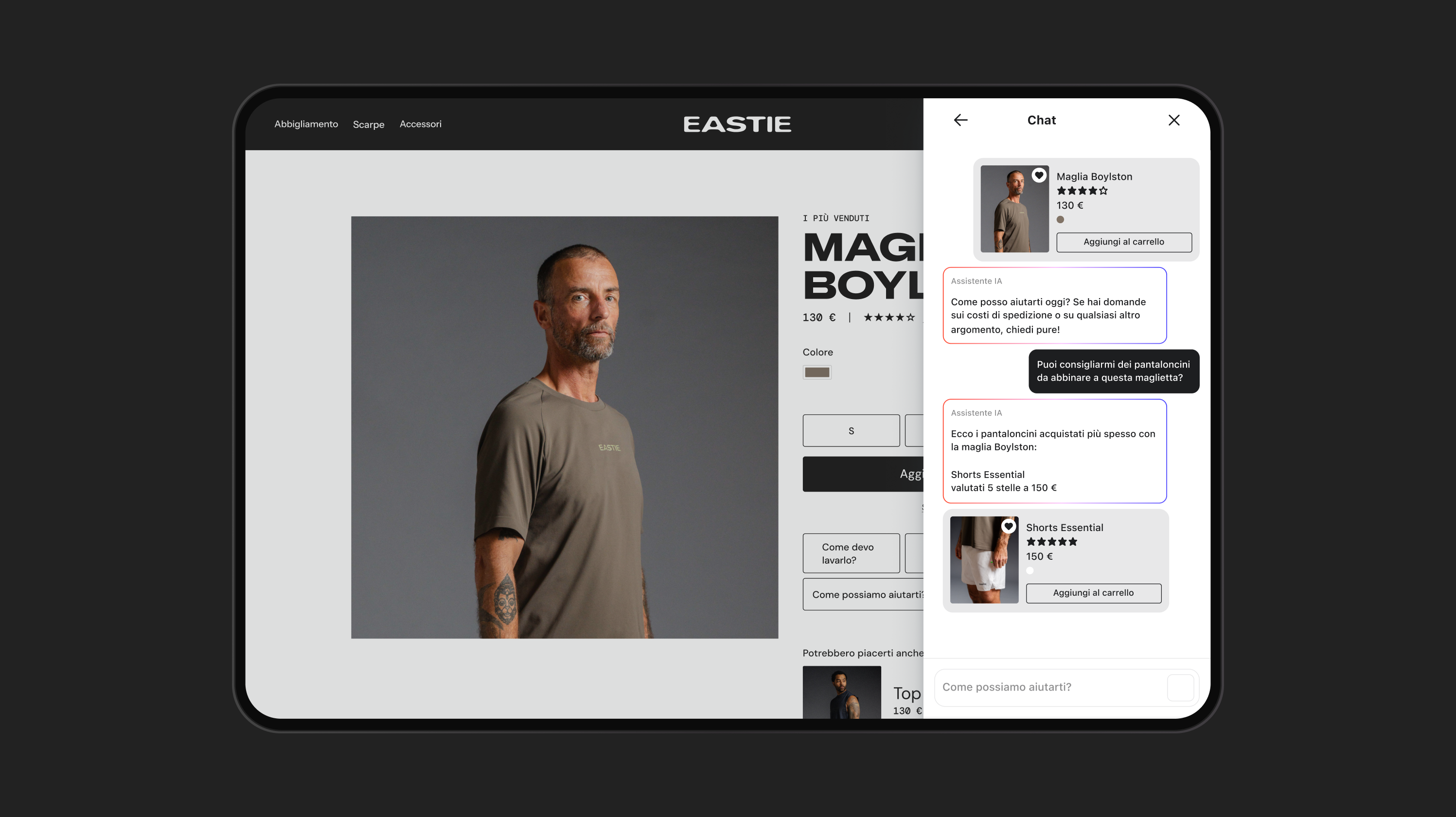 Image: Customer Agent Skills page with loyalty lookup preview  The Klaviyo Customer Agent configuration interface open to the "Skills" tab, showing a 53.68% success rate over the last 90 days (up 12%). A "Conversations" table lists recent customer questions about loyalty points and rewards, with statuses of Active, Resolved, Routed, and Closed across Web chat, Email, and Text message channels. A live preview panel on the right shows a test conversation where a customer asks "How many loyalty points do I currently have?" and the agent responds with Jane Foster's loyalty status: 1,200 points, Silver VIP tier, with 2,000 points needed for the next reward.