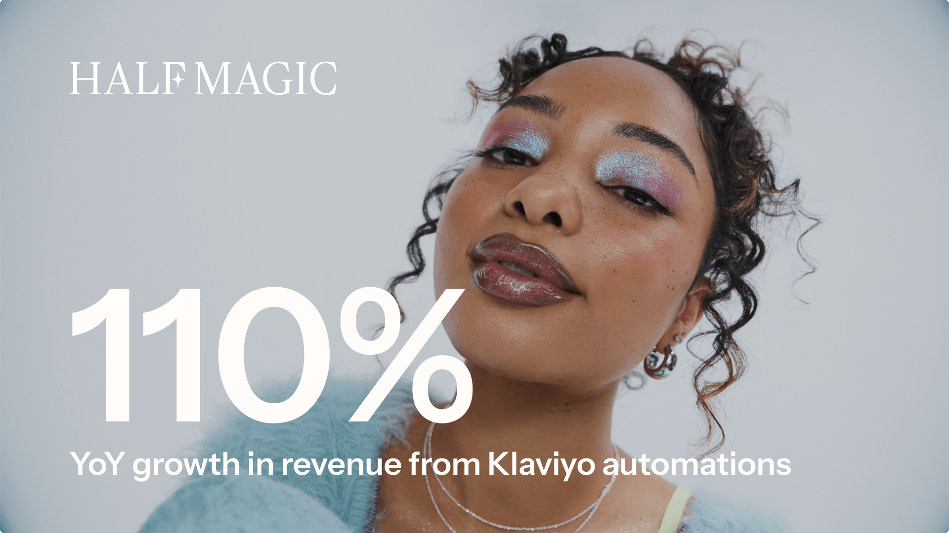 Cosmetics brand Half Magic drove 110% YoY growth in revenue from Klaviyo automations