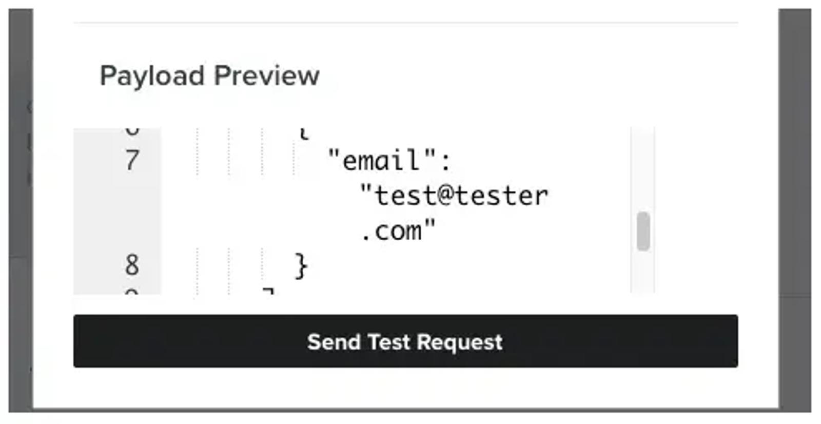 Make sure the placeholder text has rendered an email address