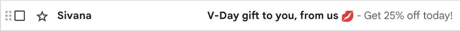 Image shows an email subject line from Sivana