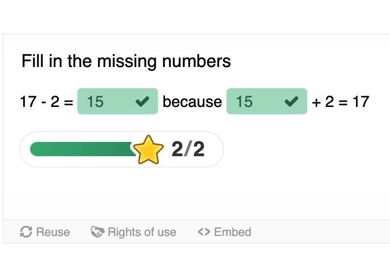 Relate addition and subtraction 2