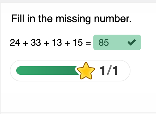 Adding up to 4 2-digit numbers