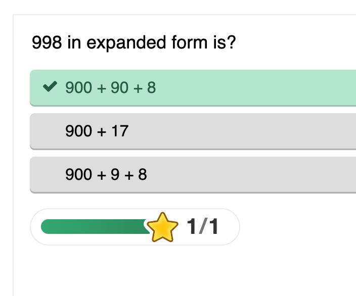 Write numbers in different forms