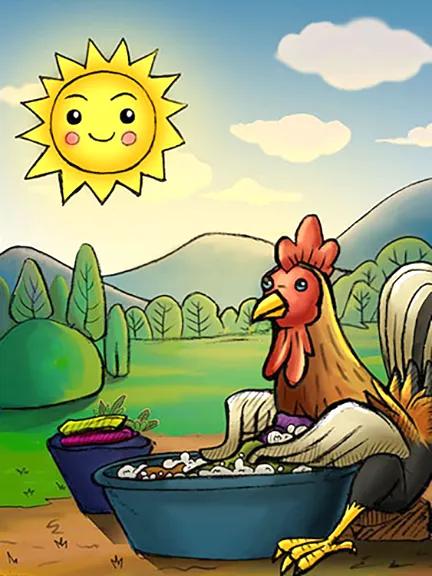 The Rooster and the Sun