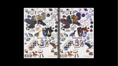 WEAK Magazine publication design – editorial spread, gambling addiction issue