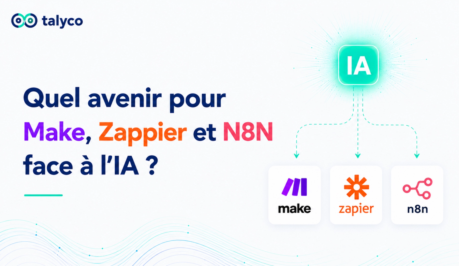Fin du drag-and-drop ? Quelques réflexions sur l'avenir de Make, Zapier et n8n face à l'IA