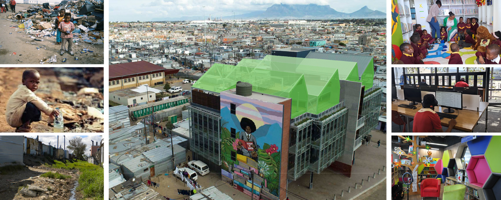 ISD Project in Dunoon Township, Cape Town, South Africa.