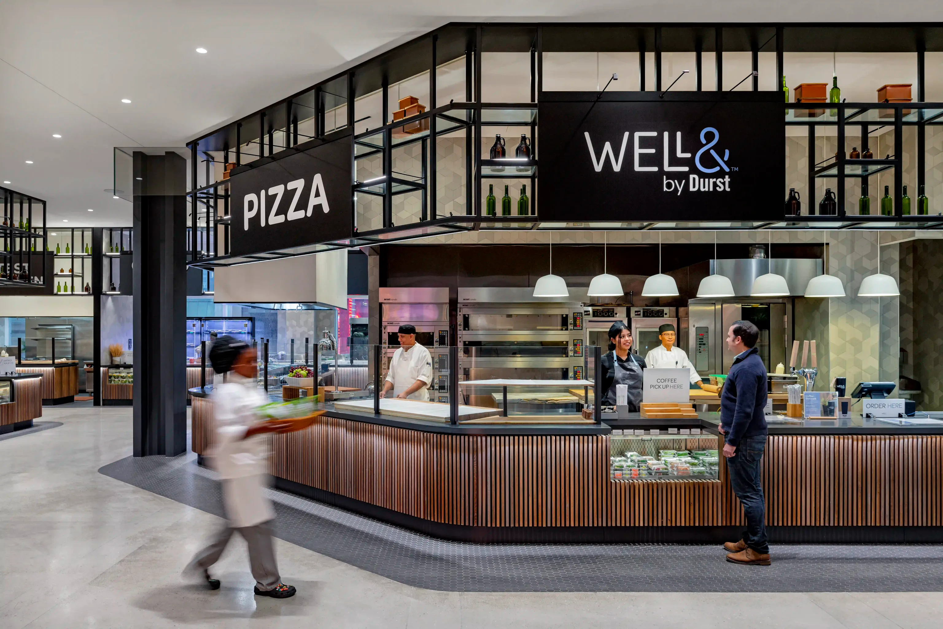 Well& by Durst at One Five One Food Hall serving freshly-made dishes Monday-Thursday