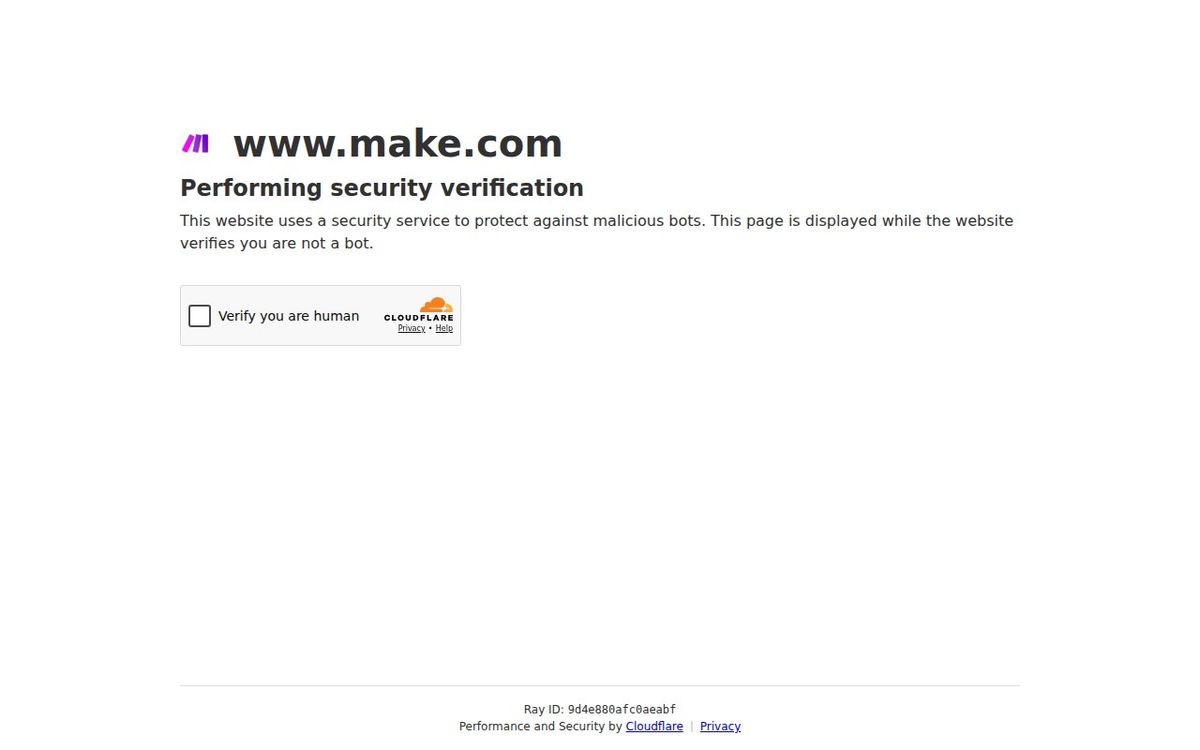 Make homepage showing visual workflow automation platform for content operations