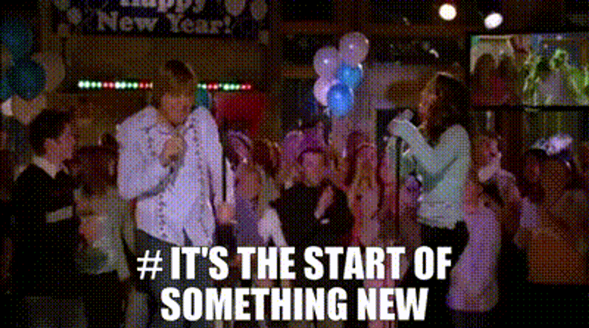 YARN | # It's the start of something new | High School Musical (2006) |  Video gifs by quotes | d680c11d | 紗