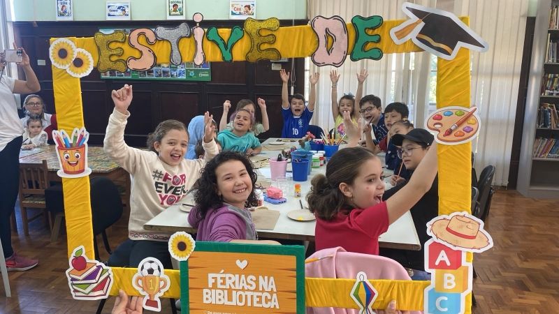 Diversão e Cultura: Férias na Biblioteca reúne crianças e famílias em programação especial