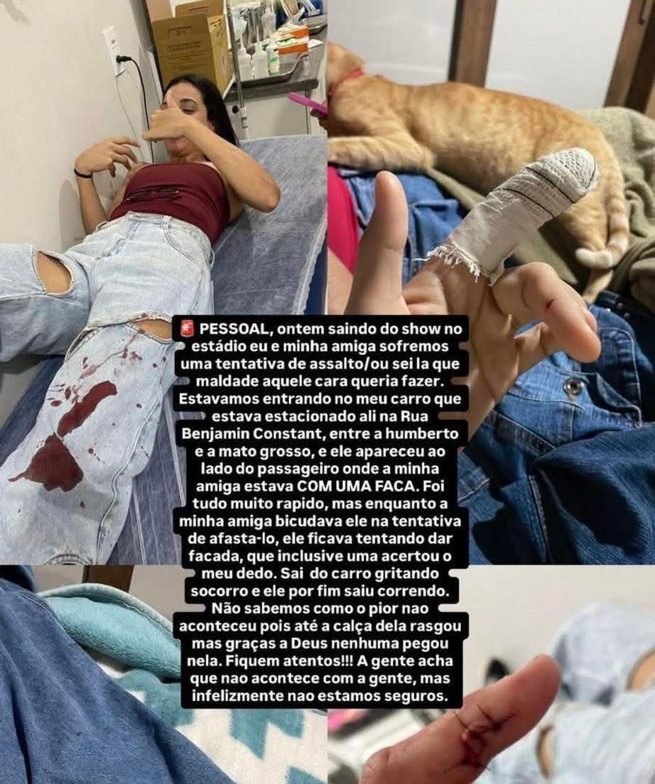 Tentativa de assalto a jovens após evento em Andradina