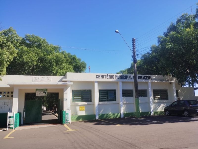 Cemitério de Dracena abre das 7h às 17h no Dia dos Pais