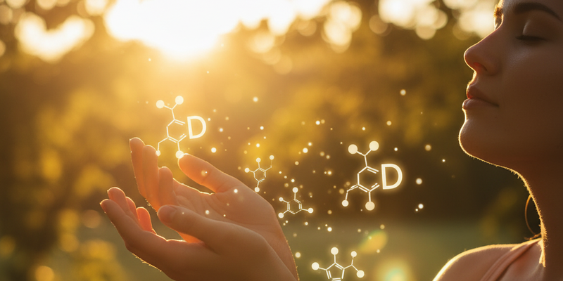 Imagem de Vitamina D e saúde: A importância da exposição solar para a pele. Vitamina D e saúde: A importância da exposição solar para a pele.